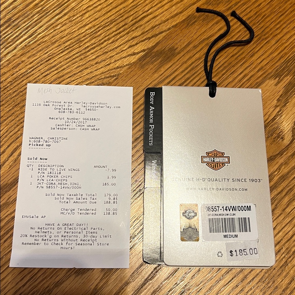 Harley-Davidson® Mesh Riding Jacket - Medium 🧡 - Picture 2 of 16